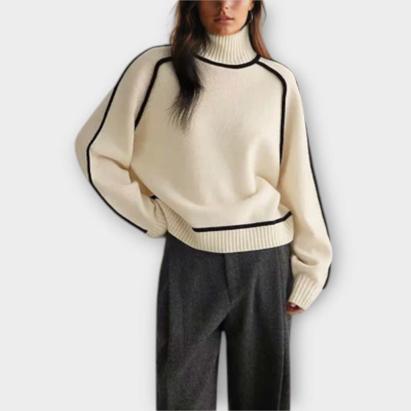 Emilie | The Velvet-Soft Turtleneck