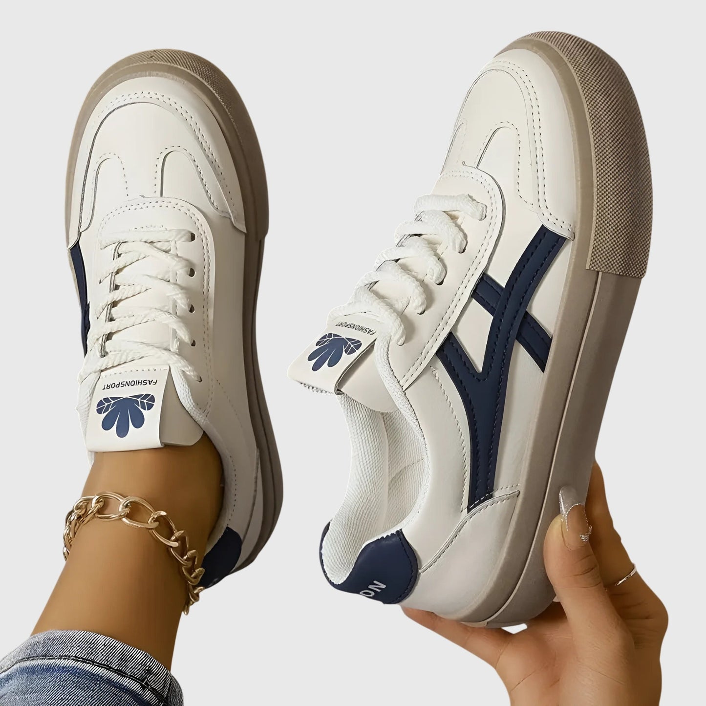 Elza – Women's Ergonomic Sneakers for All-Day Pain Relief