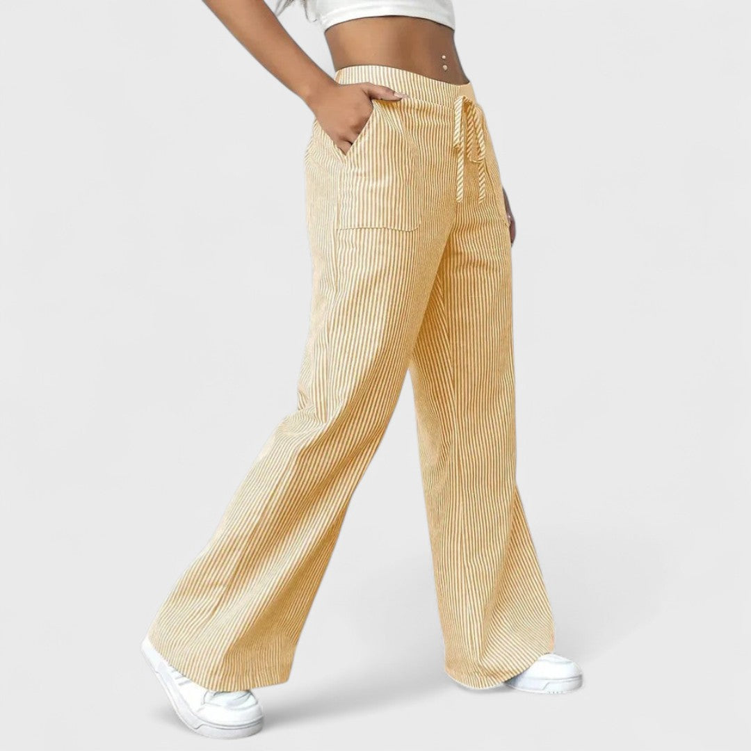 The Dominique Tailored Fluid Pant