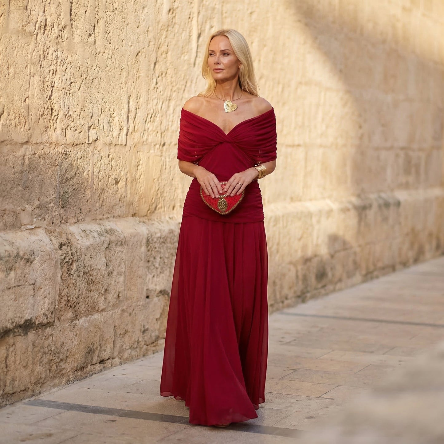 Florendra – "Midnight Bloom" Evening Dress